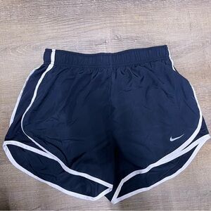 Nike Women's Navy Blue Athletic Shorts